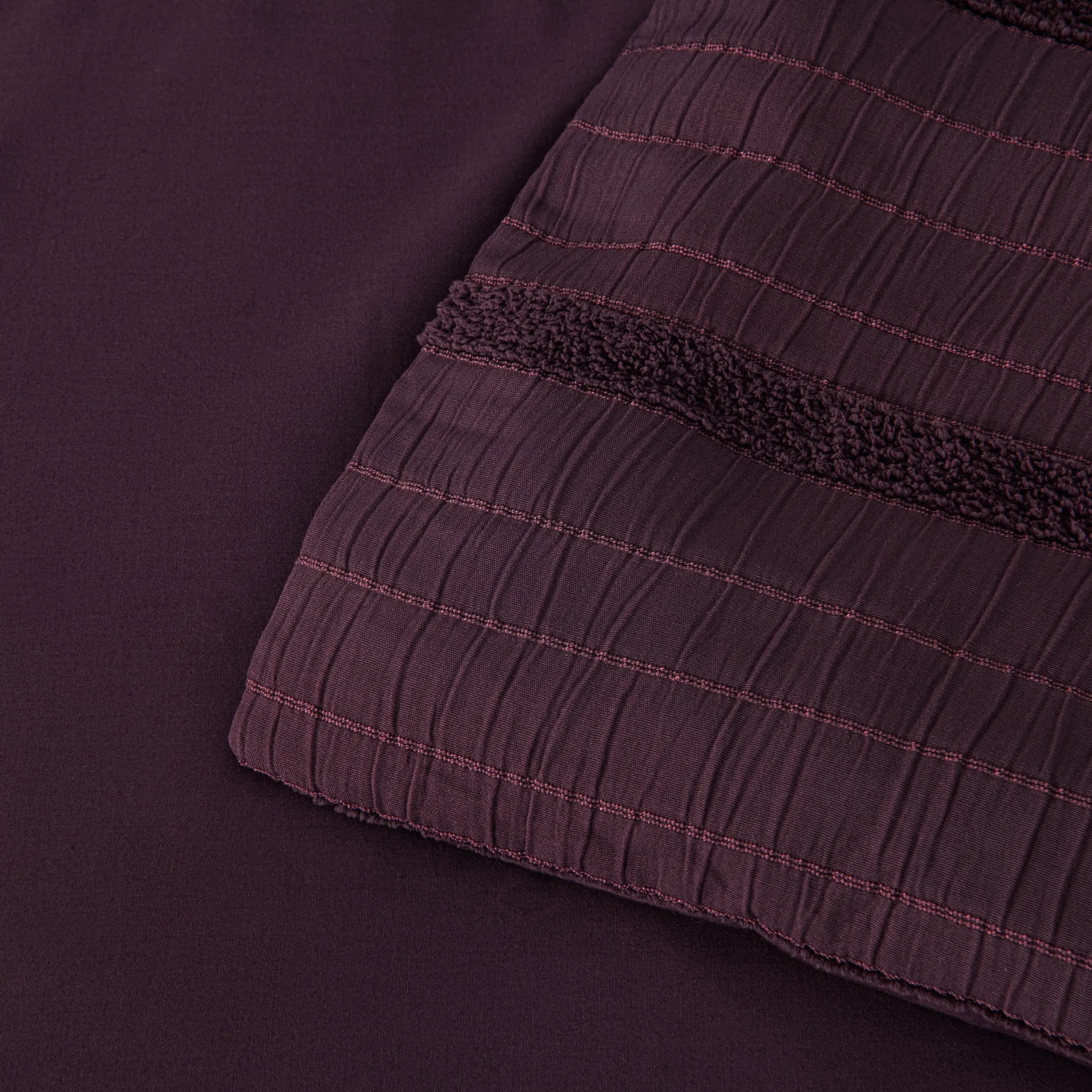 Bianca Bedding MALUA Grape Polyester Quilt Cover Set