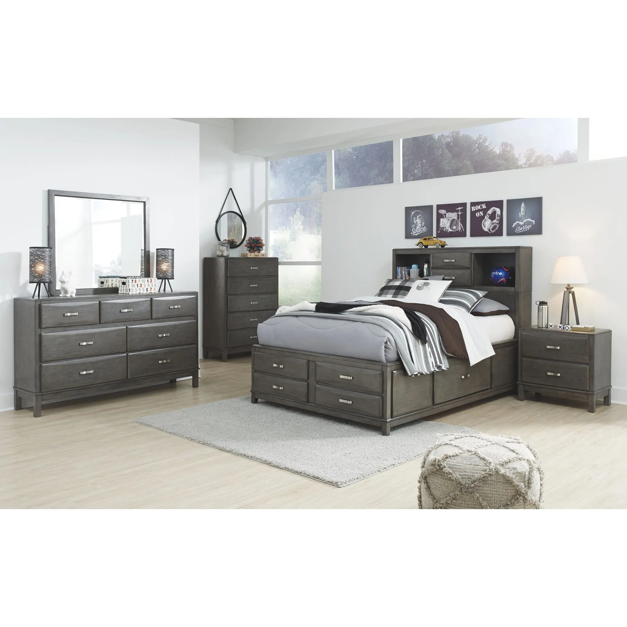 Caitbrook 5 Piece Full Bedroom