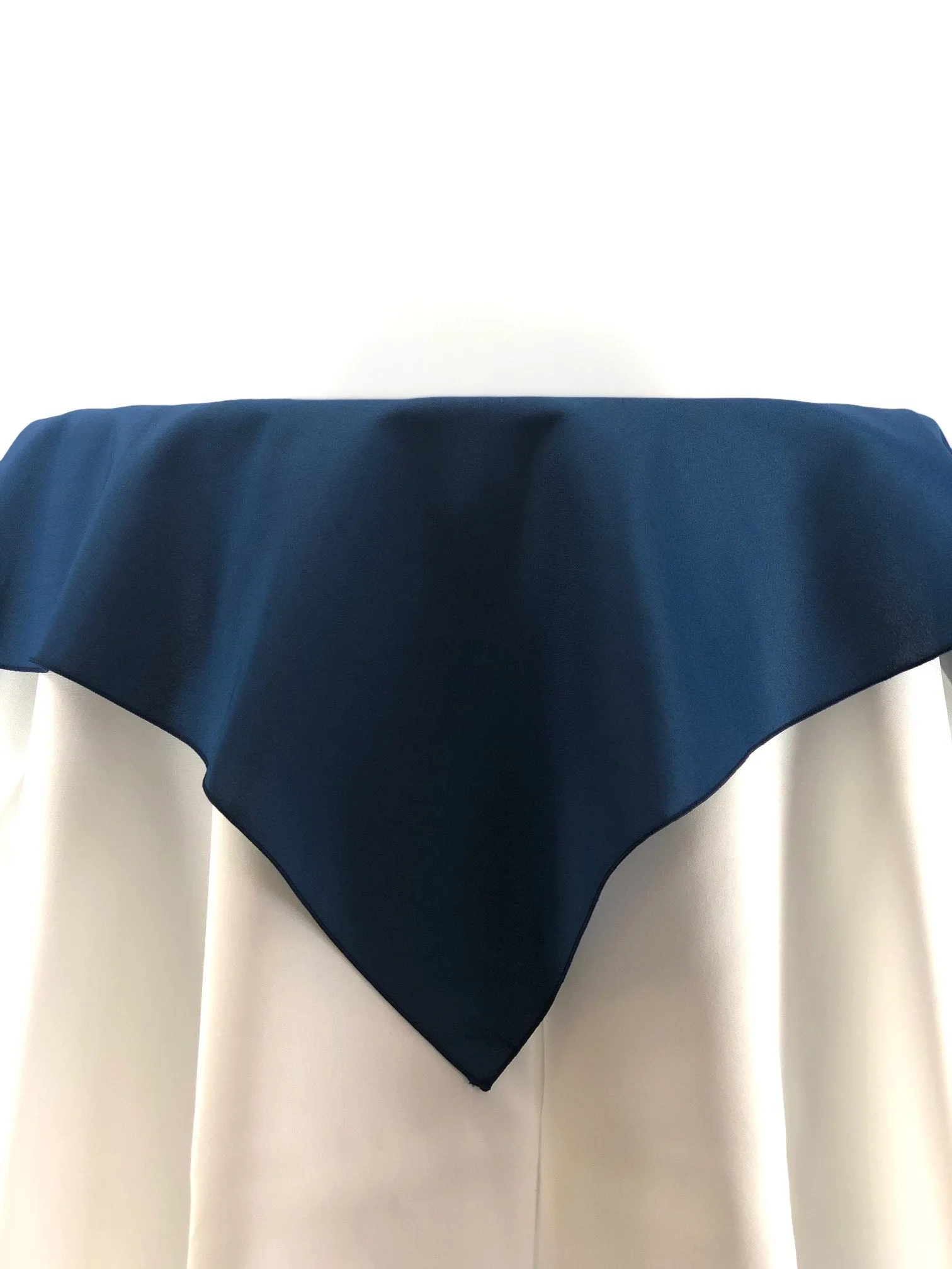 Dark Blue Polyester Tablecloth