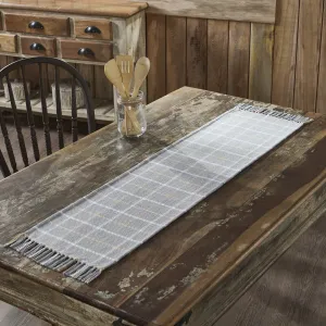 Harvest Blessings Woven Plaid Runner 12x48"