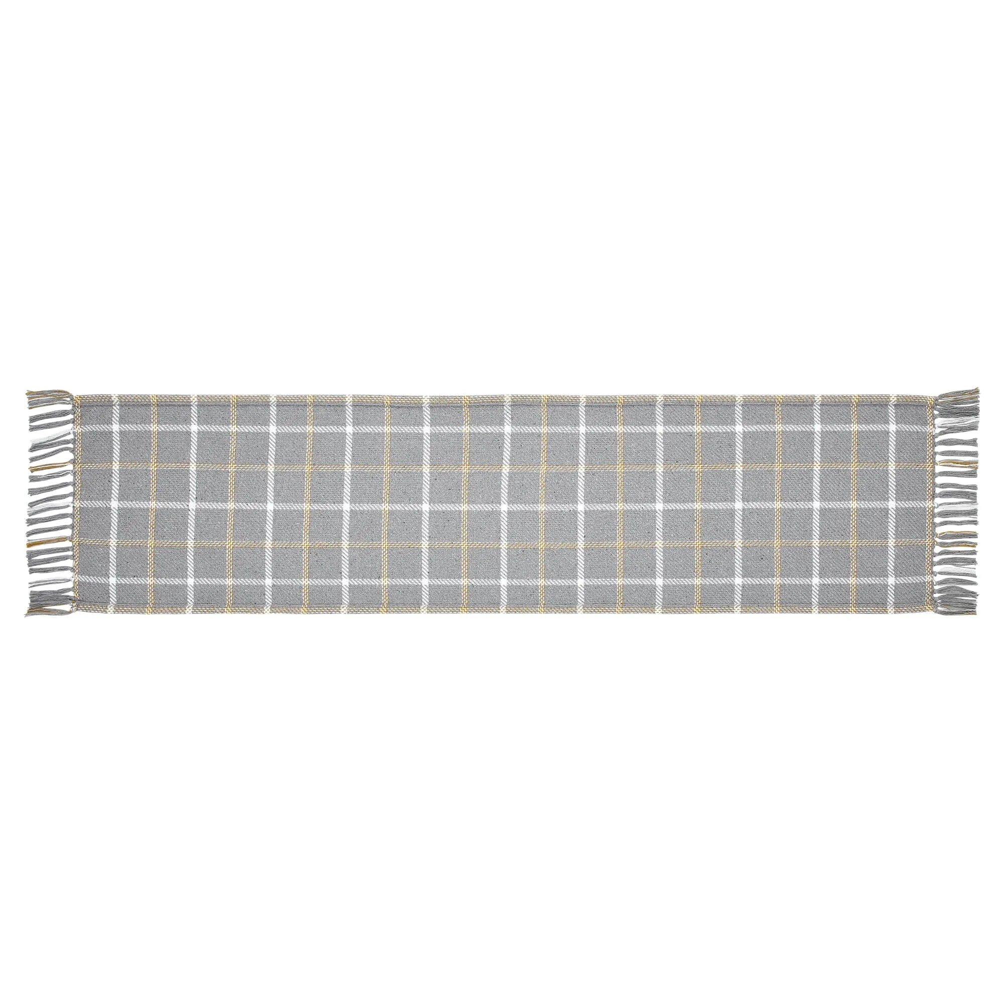 Harvest Blessings Woven Plaid Runner 12x48"