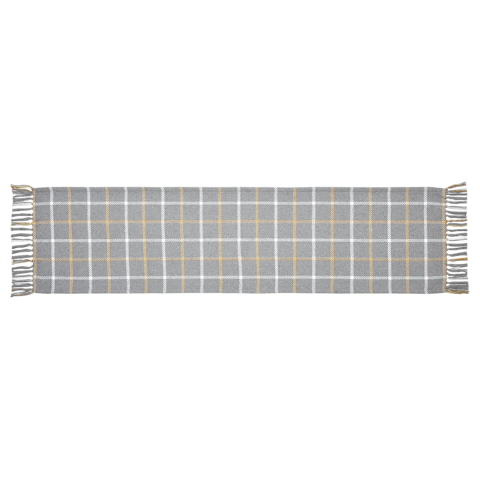 Harvest Blessings Woven Plaid Runner 12x48"