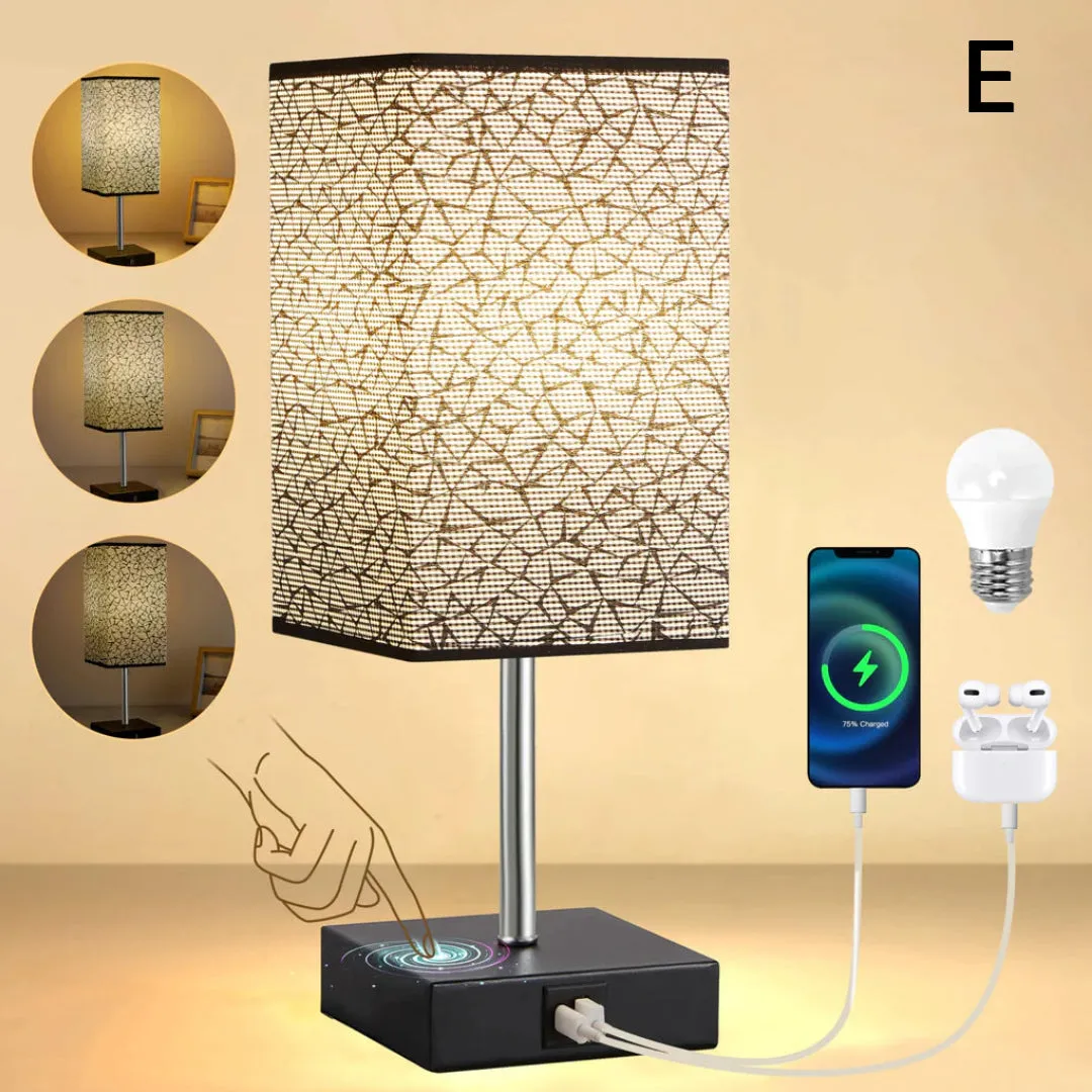 Mixed Styles Bedside Lamp, Table LED Night Light Lamps