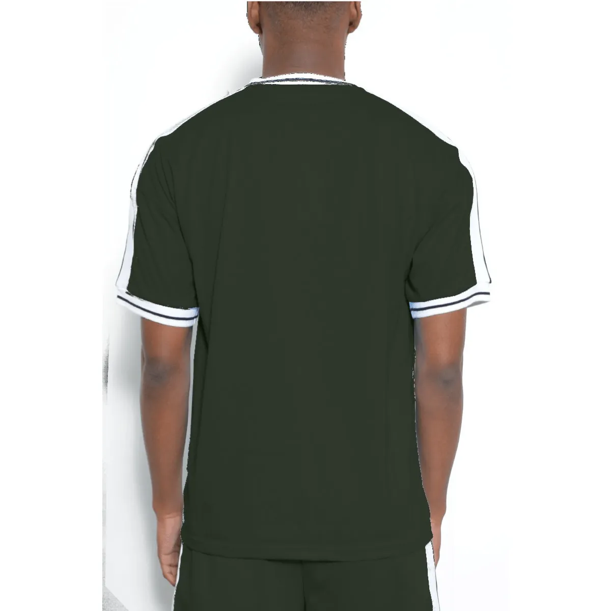 Olive Striped Beso Tee