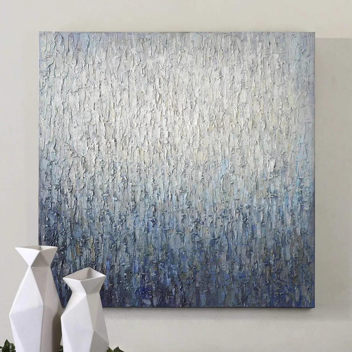 Outside Window Hand Painted Canvas
