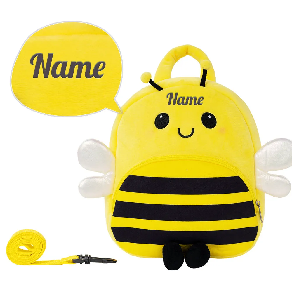 Personalized Animal Plush Rag Backpack - 8 styles