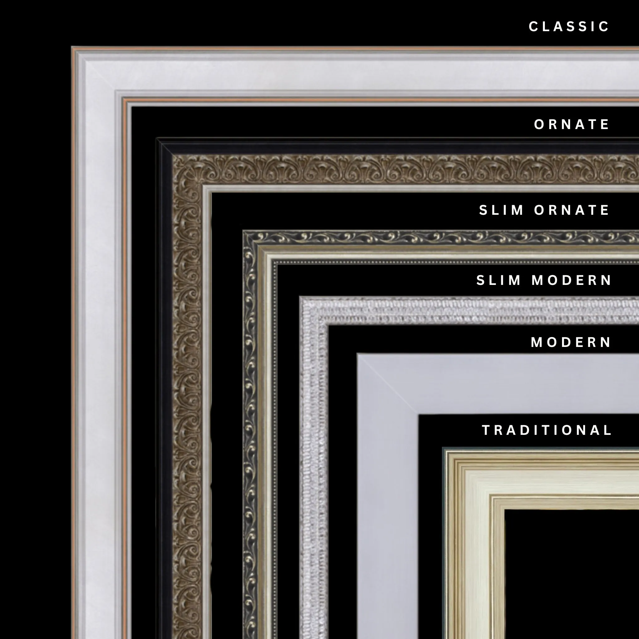 Silver 18x25 Picture Frame Ornate Traditional Classic Antique