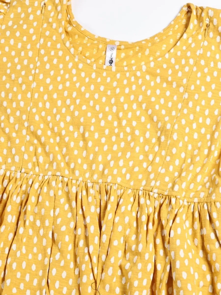 Sundress Polka Dot Maternity and Nursing Dress