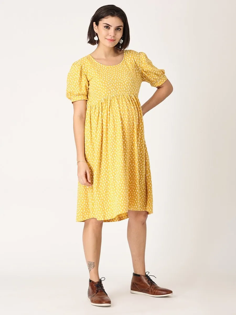 Sundress Polka Dot Maternity and Nursing Dress