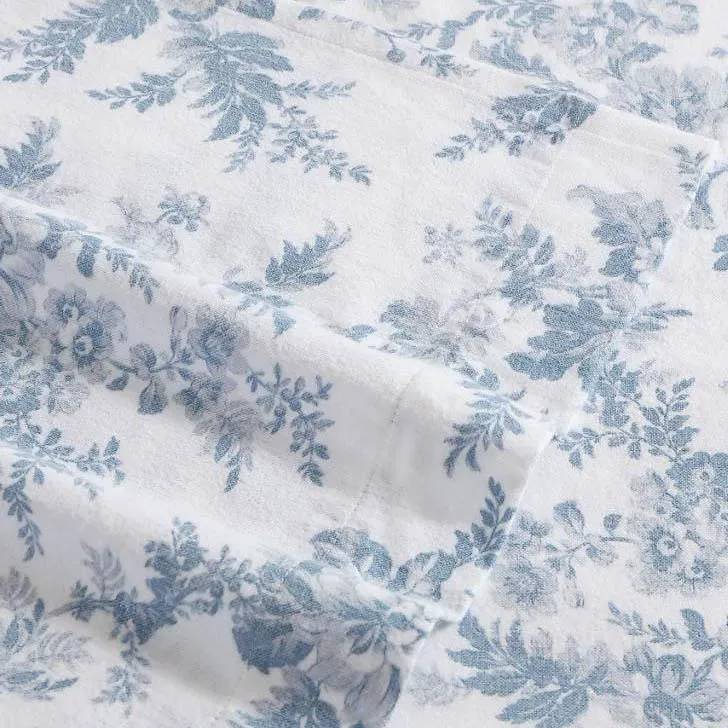 Vanessa Flannelette Sheet Set by Laura Ashley